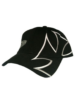 Iron Cross Hat with large iron cross in black