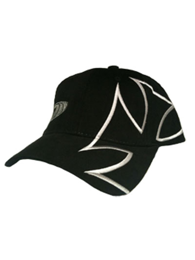 Iron Cross Hat with large iron cross on side of black hat